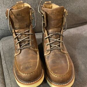 Ariat Men's Distressed Brown Leather Boots